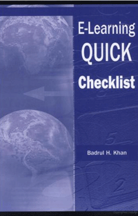 E-Learning QUICK Checklist Book by Badrul Khan